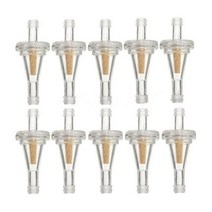 범용 오토바이 연료 필터 엔진 인라인 카브 가솔린 가스 모터 오일 세트당 10 개, CHINA_10pcs, 01 10pcs, 01 10pcs