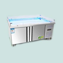 상 냉장 하 냉동 고 해산물 설빙 뷔페 평대 쇼케이스, 150x80x76 냉동고 단품