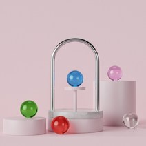집속으로 컬러 수정구 크리스탈볼 4cm, 02 A급 스크래치 제품, 03 블루