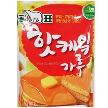 곰표 핫케익가루 1kg 가정용 식당 식자재 식료품 식품 식재료 식자제