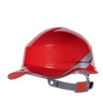 델타 ABS 공사장 시공 국표 노동보험 방호 남자 전기공 배기 건축 모자, 레드 있음 반사 막대