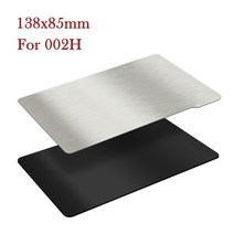 3D 프린터 액세서리 DLP/SLA Mono X 135x80mm 용 스프링 스틸 플렉시블 빌드 플레이트 ANYCUBIC Heatbed 마그네틱 스티커 CREALITY, 05 138x78mm_02 Plate Kit 2PC