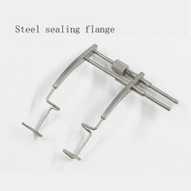 강력비료살포기 충전식 엔진 수동 자동살포기 이중 막대 변환 유형 눈꺼풀 오프너 눈꺼풀 스프레더 노치, 01 닦았 크롬