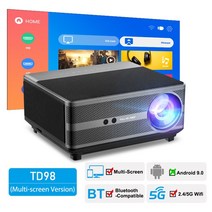 ThundeaL-풀 HD 1080P 프로젝터 TD98 WiFi LED 2K 4K 비디오, CHINA_Multiscreen Version