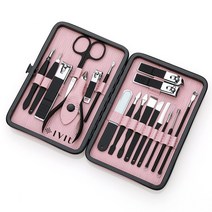 손톱관리 네일케어 파우치 페디큐어 손톱깎이세트 18종_1세트, 1세트