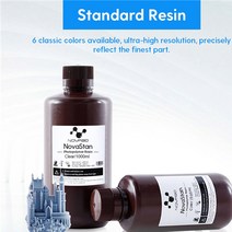 [안전몰] DS/ SLA 3D 프린터용 레진 1Kg, 블랙