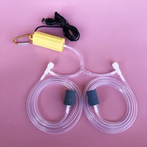 낚시기포기 기포발생기 어항산소발생기 휴대기포기 더블 에어 스톤 음소거 Usb 충전 공기 펌프 수족관 물고기 액세서리와 가정 미니 산소 펌프, [05] Yellow