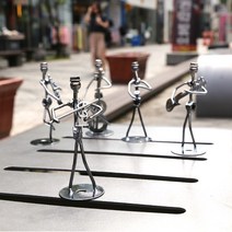 크리에잇투 철제공예 악기연주 장식 인형, 섹소폰