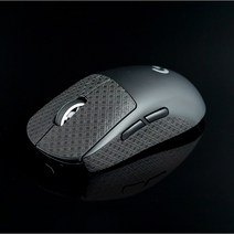 지슈라 그립 테이프 마우스 스티커 슬림 논슬립 로지텍 g pro x superlight, 블랙