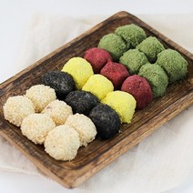 팥앙금 가득한 오색경단 1.5kg x 3팩 / 팩당 20g x 75개입