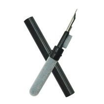 블루투스 이어폰 귀청결 클리너 호환 에어팟 프로 1 2 3 이어버드 청소 펜 브러시 케이스 키트 샤오미 화웨이 삼성용 호환용 도구, [04] Black 3pcs