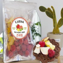 루디아건과일 루디아과일나라 동결건조 혼합(망고+사과+딸기) 120g