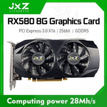 캠핑 간편한 Radeon-RX 580 8GB gddr5 256bit GPU 컴퓨