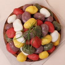 [시루조아][시루원] 우리쌀 굳지않는 오색 찹쌀 송편 30알 750g/찜기없이 자연해동으로 간편하게/개별포장, 750g, 1팩