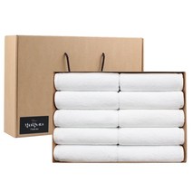 어메니티타올 라이트 30수 130g 10장 호텔수건 선물세트, 1세트, 화이트
