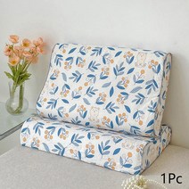라텍스베개꽃 라텍스 베개 커버 메모리 폼 베개 쿠션 커버 30x5 0/40x60cm 코튼 라텍스 베개 케이스 침실, 04 03_01 40x60cm