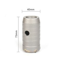 코아드릴 함마 엔진 건식 피셔160-450mm SDS 최대 생크 30-160mm 콘크리트 구멍 톱 전기 중공 코어 드릴 비, 04 40mm