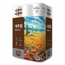 내추럴화장지(27Mx30롤) 물에잘녹는 두루마리 휴지 먼지적은 두루말이 화장지, 1, ◈좋아요◈