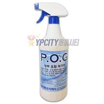 오점제거제 POG 1L 피오지 오일 페인트 잉크 타르 자국 그을음 제거 원폴리머, 1개