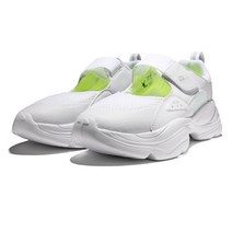 아키클래식[크루즈 화이트]남여 공용 패션 어글리 슈즈 시원한 메쉬 소재 가볍고 발편한 벨크로 밴드 샌들형 슬립온 단화[키높이까지 가능]