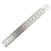 pdg# 스틸자 15cm 150mm 철자 스텐 쇠 자 DD-10021 20cm 30cm 알루미늄자, !@상품선택@-