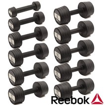 리복 헬스장덤벨 1kg 2kg 3kg 4kg 5kg 7kg 8kg 9kg 10kg 15kg 20kg, 17.5kg