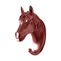 크리 에이 티브 비 펀치 코트 후크 끈적 훅 장식 후크 크리 에이 티브 동물 머리 벽 매달려 사슴 헤드 후크 골드 #, green