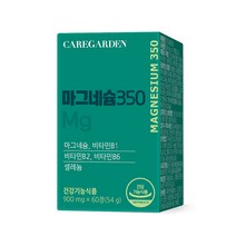 케어가든 마그네슘 350 효능 900mg x 60정 1박스(2개월분), 단품, 단품