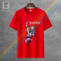 대나무단소 플라스틱 단소 Jethro Tull 티셔츠 플루트 공식 상품, 05 0004678-Red_04 L