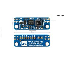 새로운 스타일 matek 시스템 옵티컬 플로우 lidar 센서 3901 l0x 모듈 지원 inav for rc drone fpv racing|부품 & 액세서리|, 단일, 1개, 단일