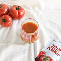 가인팜 HACCP인증 토마토를 통째로 넣은 국내산 100% 토마토즙 100ml, 선물용 30포
