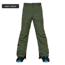 승마옷도남성 스노우보드 팬츠 스키 방수 통기성 겨울, 05 Army Green_04 XXL