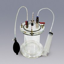 (JLS) 단열진공구름발생기 (공기 압축 팽창실험용) 160x260mm 온도변화와 구름발생과정 관찰실험장치 구름발생장치