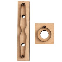 목형 철형 세트 가죽공예 DIY 만들기 스트랩키링, 단일사이즈, 나이프 몰드