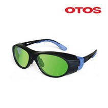 OTOS 보안경 B-707BS 작업 용접용 눈보호 차광보안경, 6도