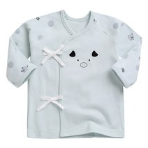까망아가 봄 가을 양면 신생아 배냇저고리 모음