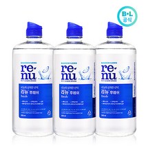 바슈롬 리뉴 후레시 500mlx3, 500ml, 3개