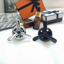 카로이스 송풍구 프로펠러방향제 벤츠방향제 차향제, 블랙_핑크샌드