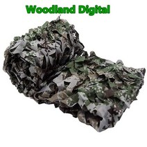 야외차양차광막그늘막 강화 카모플라주 그물 사냥 자동차 화이트 그린, WOODLAND CAMOUFLAGE+1.5x10m