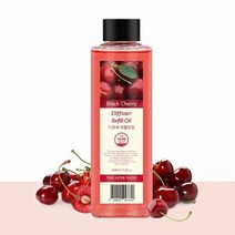 사각 디퓨저 리필오일 500ml 블랙체리, 없음