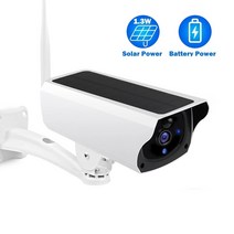 영어 매뉴얼 옥외 와이파이 IP 카메라 태양전지 전원 안전 카메라 무선 감시 태양광 CCTV 카메라 2MP PIR 운동 경보 전송 P2P, 캠 64G