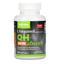 자로우 포뮬러스 유비퀴놀 QH-Absorb 200 mg 60 소프트젤