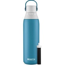 브리타 휴대용 정수기 텀블러 스테인리스, 20 oz_Blue Jay, 8L