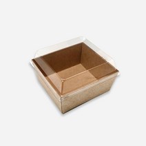 새담 샌드위치케이스 크라프트 4호 10개 / 카페 샐러드 테이크아웃 용기