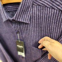 NC 불광점 레노마 # F/W신상 # TR 트위스트얀 스트라이프 따뜻한 기모 일반핏 긴팔 셔츠 RMWSGP-502-PU-55555