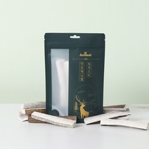 이프애니멀 녹각스틱 강아지껌 오래먹는간식 치석제거 개껌 사슴뿔 85g, 1개