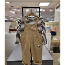 치크 NC05 고슴도치 폴 오버롤 면바지 CKTC2182B