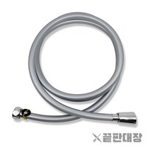 끝판대장 물때 방지 국산 샤워 호스 실버 2M 샤워기, 실버 2M x 1개