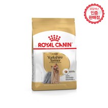 로얄캐닌 독 요크셔테리어 어덜트 1.5kg/애견사료, 1.5kg, 없음