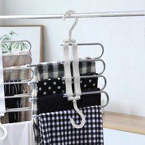 홈라운드 4단 매직 바지걸이(그레이), 상세페이지 참조, 상세페이지 참조